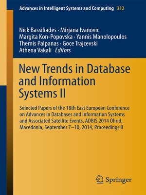 cover image of New Trends in Database and Information Systems II